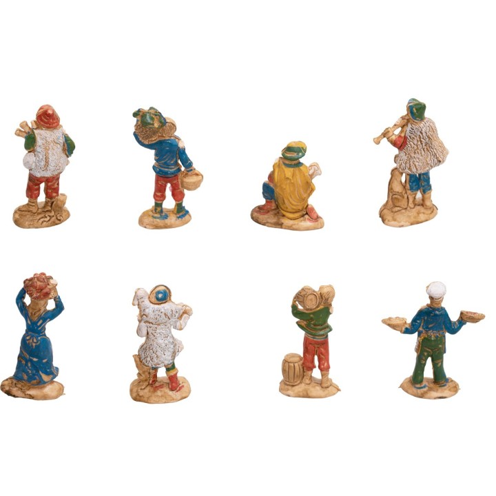 Set 8 soggetti serie 3,5 cm Euromarchi