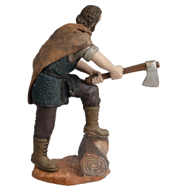 Cm 15 Woodcutter with ax Oliver series
