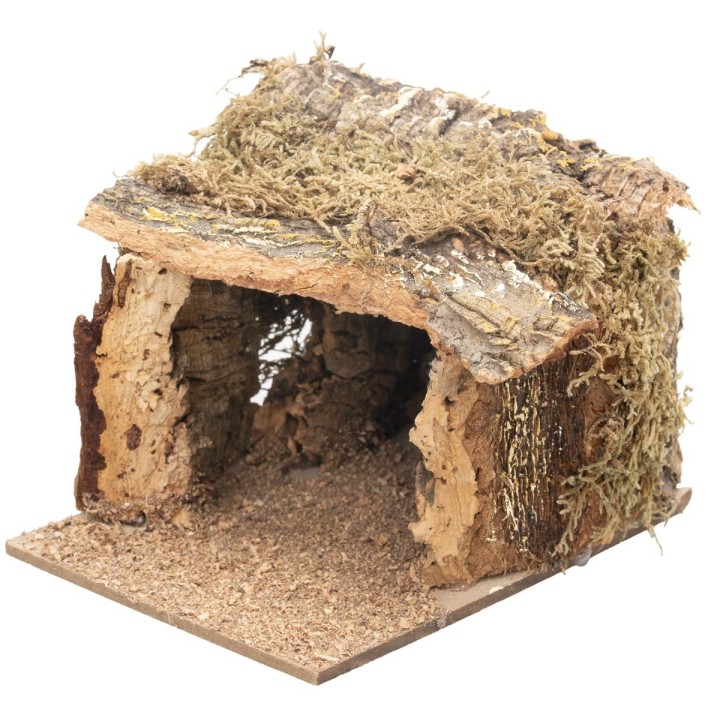 Hut with central slot cm 60x34.5x35 h