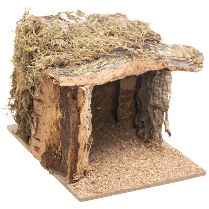Hut with central slot cm 60x34.5x35 h