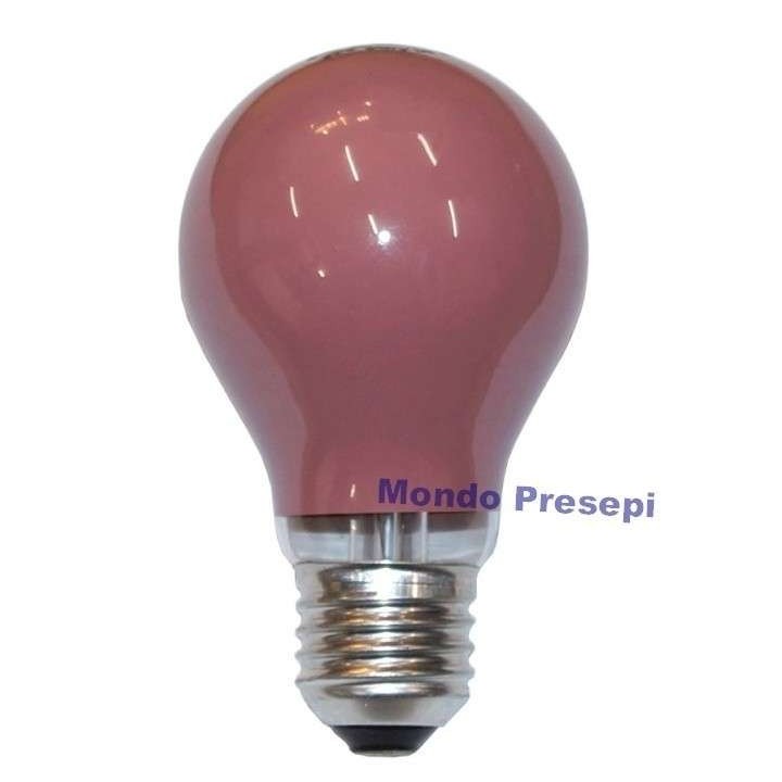 Lamp drop 40W E27 Red