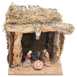 Hut with central slot cm 60x34.5x35 h