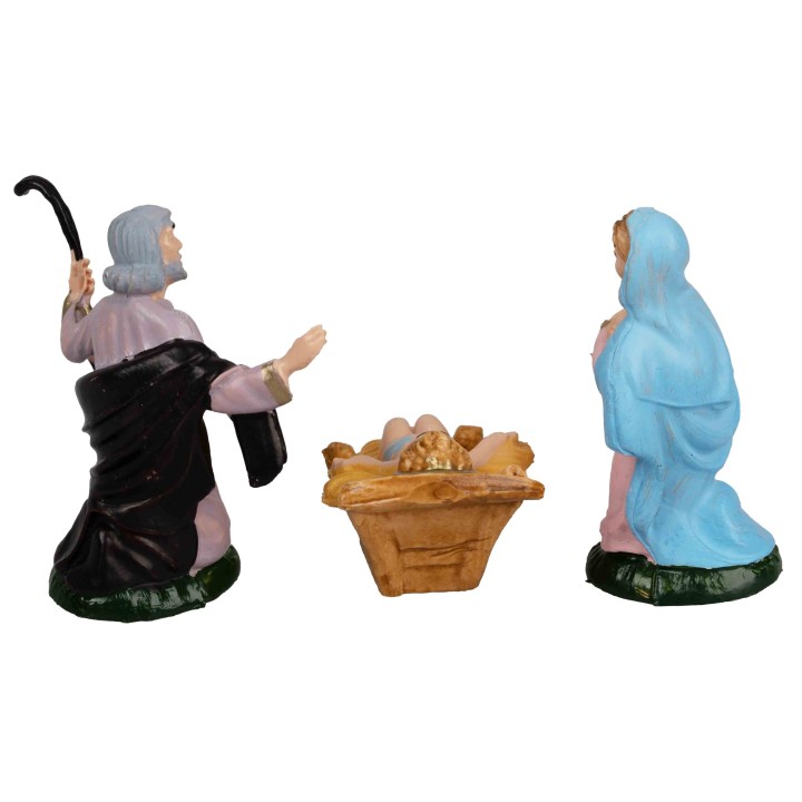 Natività set 3 pz serie 6,5 cm