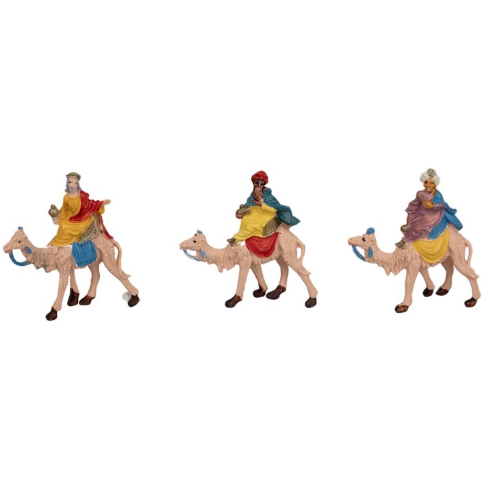 Tre Re Magi a cammello serie 4 cm Euromarchi