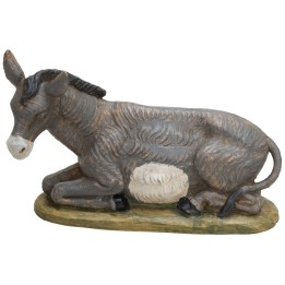 Asino sdraiato Euromarchi per statue da 20 cm