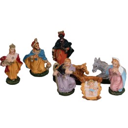 Nativity set 3 pcs series 6.5 cm