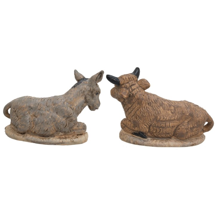 Natividad set 3 piezas en pvc lux 6 cm