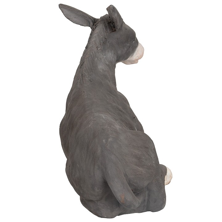 Asino in terracotta per statue da 30 cm