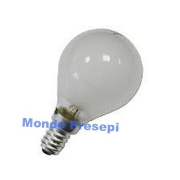 Lámpara E14 - 25W opaca