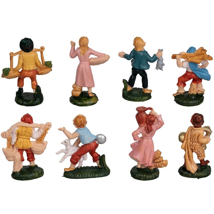 Set de 10 figuras serie 4 cm Euromarchi
