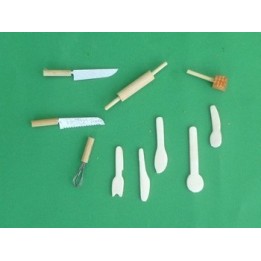 Utensilios de cocina de madera - Cod. 