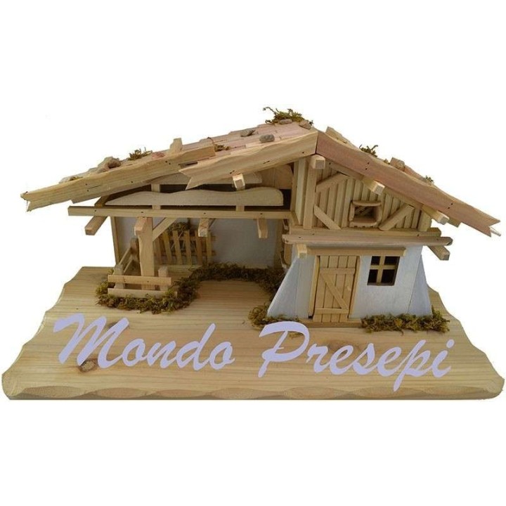 Capanna in legno cm 59x29x27