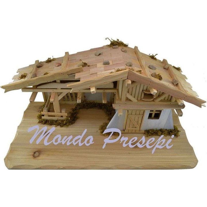 The hut in the wood cm 59x29x27