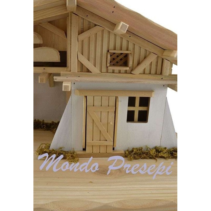 Cabaña de madera cm 59x29x27