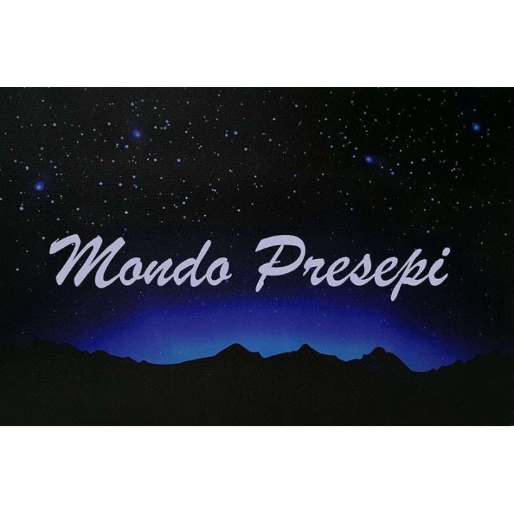 Cielo Stellato fibre ottiche con montagne ef. 