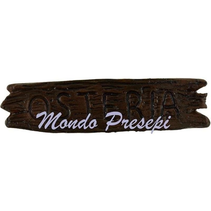 Insegna Osteria cm 10,5x3