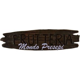 Insegna Frutteria cm 10,5x3