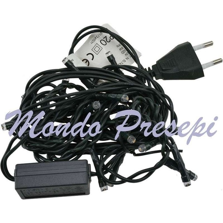 Catena 20 Led colorati 220V.