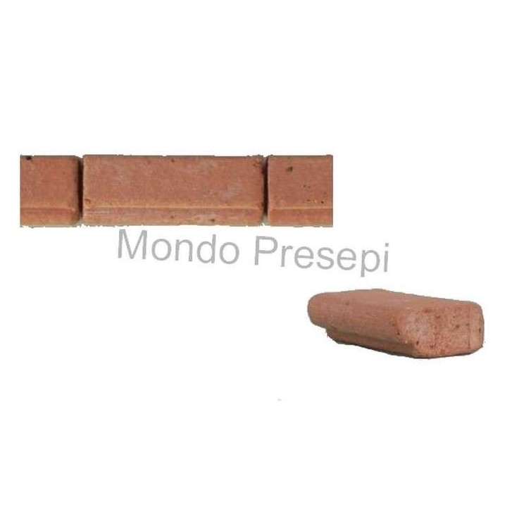 Mensoline mm 9X24 in terracotta 150 pz