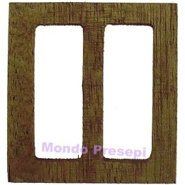 Ventana de madera cm 4,7x5 h.