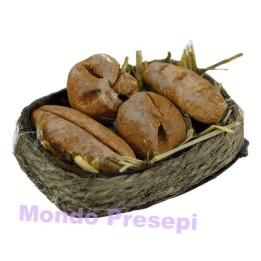 Basket with bread