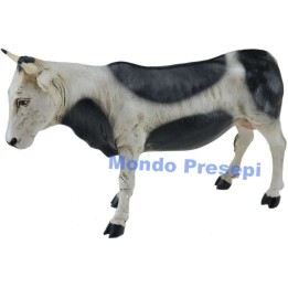 Bue in piedi pezzato per statue cm 30