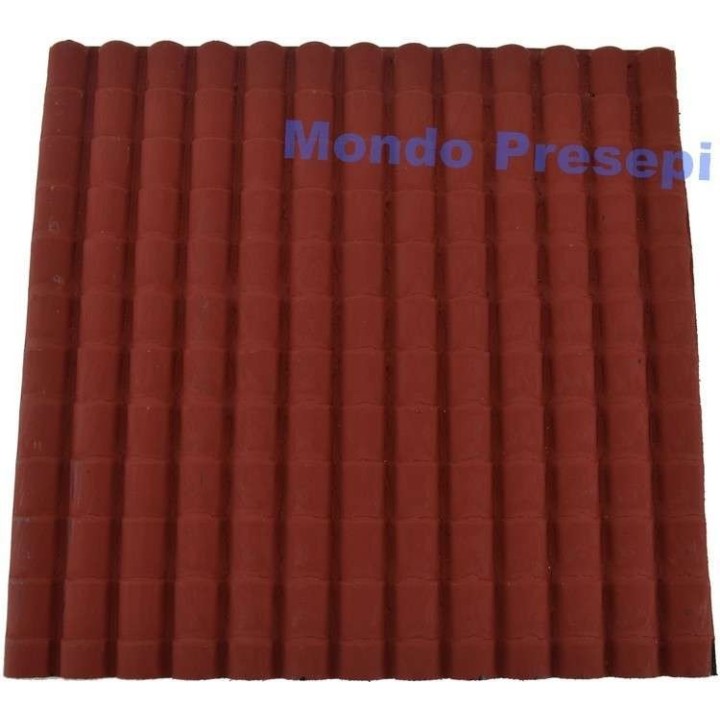 Pannello tegole cm 23,5x24,5 presepe fai da te