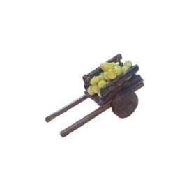 Carro in legno con limoni