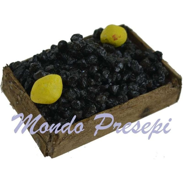 Caja con mejillones de 5,3x3,5x0,8 cm