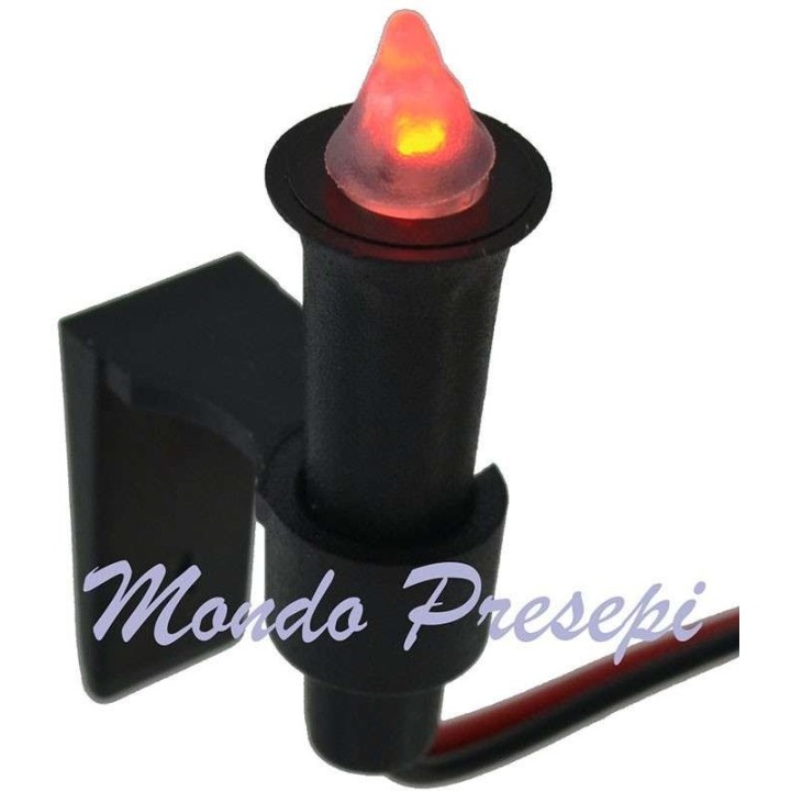 Torch flickering led 5 mm 12v. 