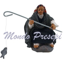 Cm 9 Uomo seduto che pesca