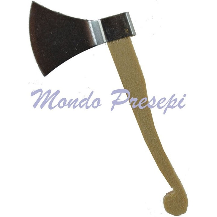 Ascia in legno e metallo 6 cm