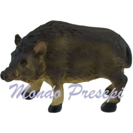 Jabalí de resina cm 5x3,3 h.