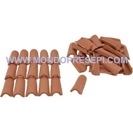 Coppi in terracotta presepi mm 17x32 disponibile in