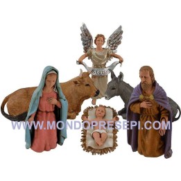 Cm 12 Natività set 6 pezzi Landi moranduzzo