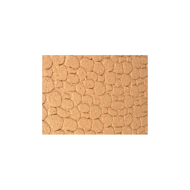 Panel cork cm 92x36 in small stones