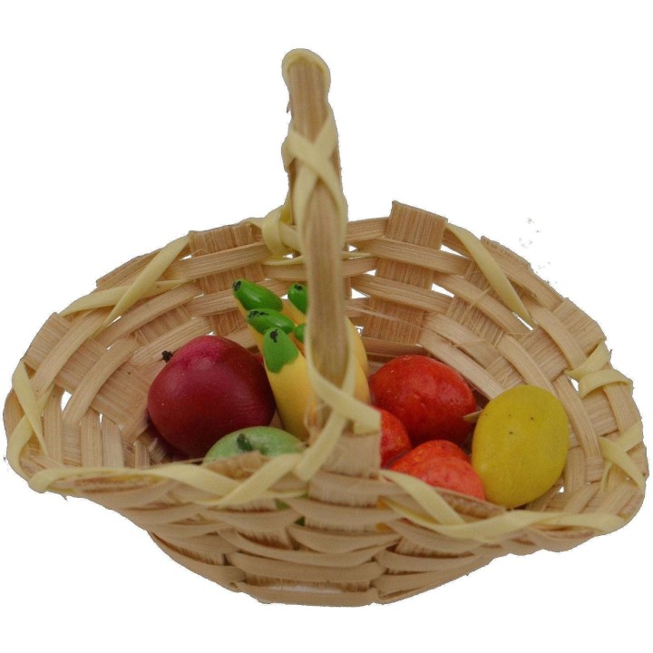 Cesta con fruta 5,5 cm