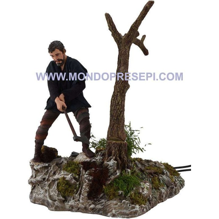 Woodsman, 30 cm, that fells the tree