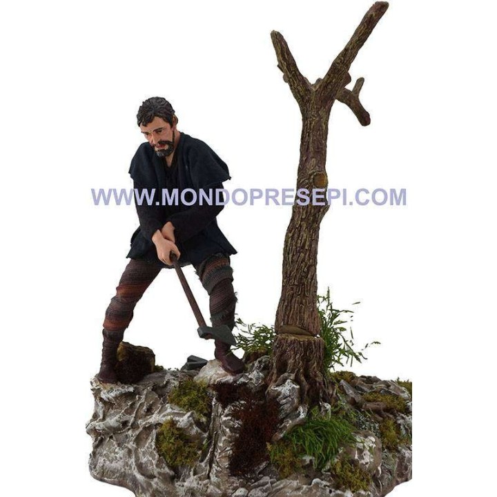 Woodsman, 30 cm, that fells the tree