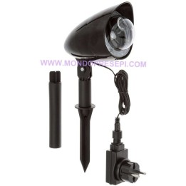 Proyector Merry Christmas 1x1w led blanco para exterior