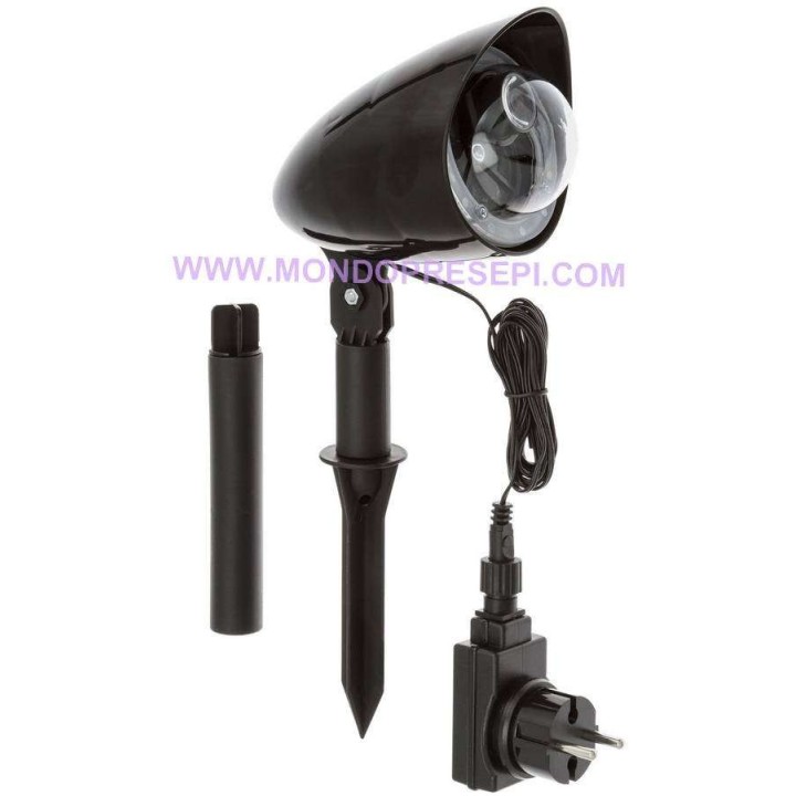 Proyector Merry Christmas 1x1w led blanco para exterior