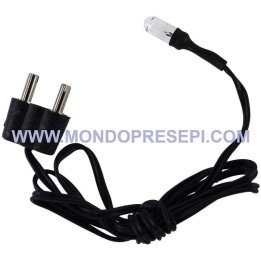 Microlámpara 3mm -3,5 Volt cable 50 cm -luces belén