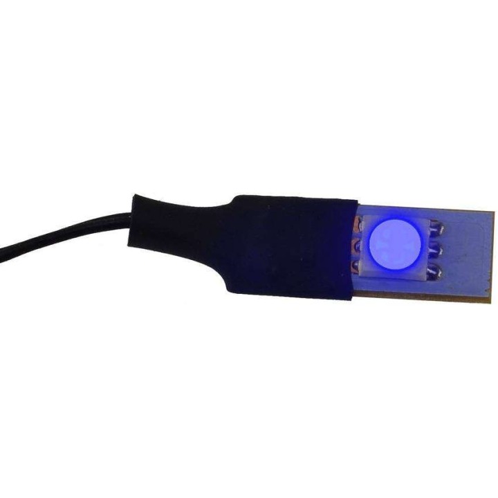 Tira 1 led 3-3,5V. disponible en los colores: