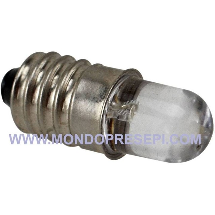 Led E10 luce concentrata Disponibile in 5 colori: