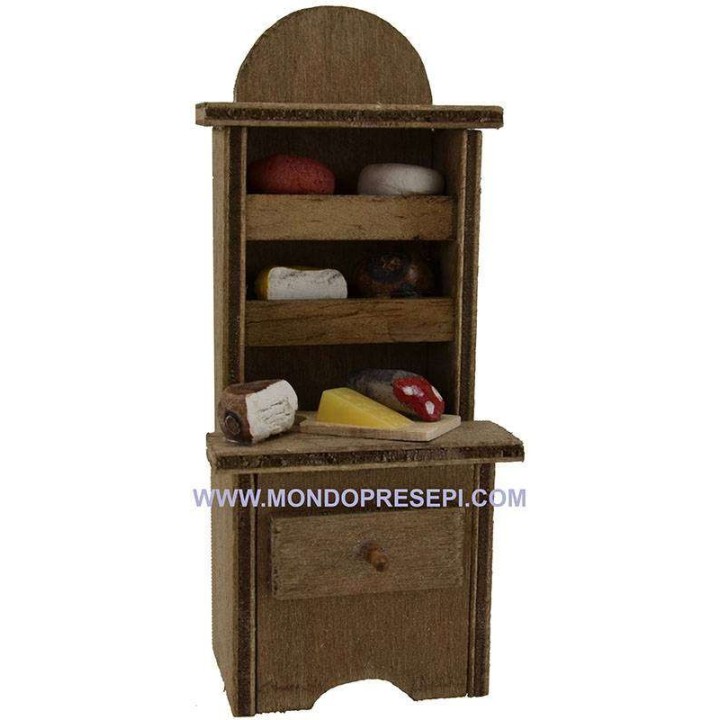 Alacena con comida cm 5x4x13 h.