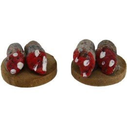 Set 2 taglieri con salami ø 1,8 cm