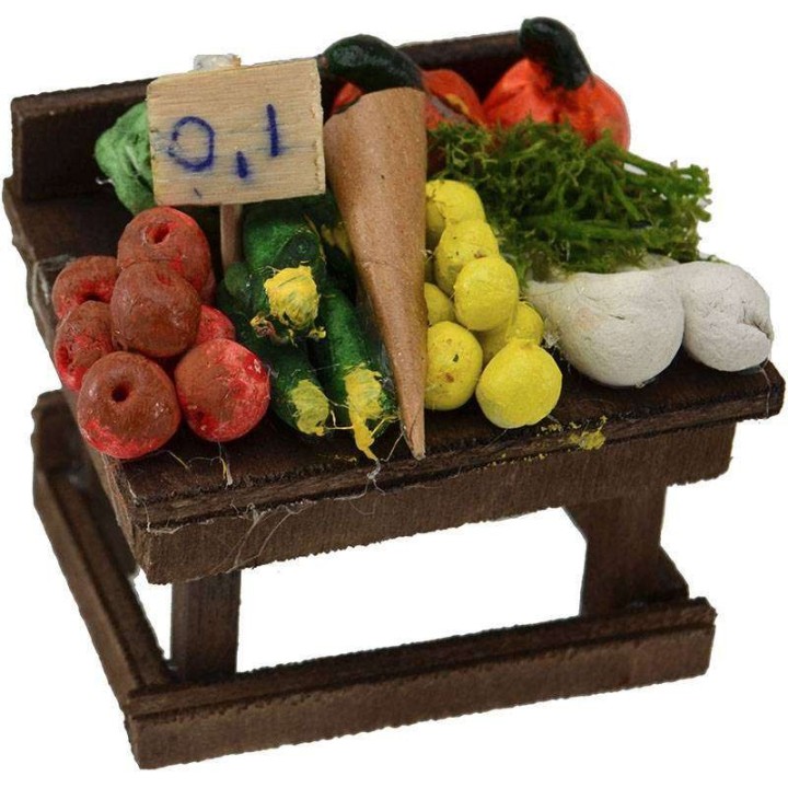 Banco frutta e verdura cm 6x5x4,5 h.