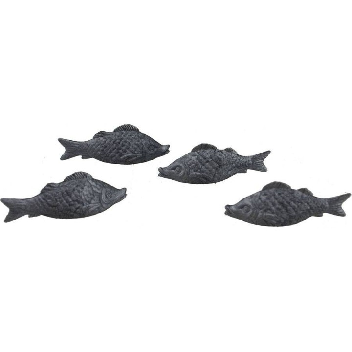 4 pvc fish set