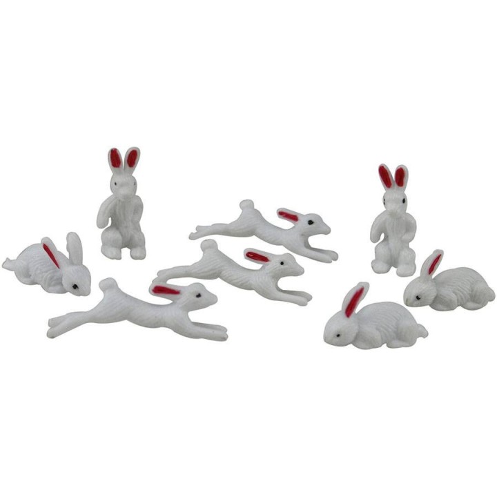 Set of 8 rabbits - Cod. 