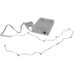 10 Micro Led with warm white light batteries